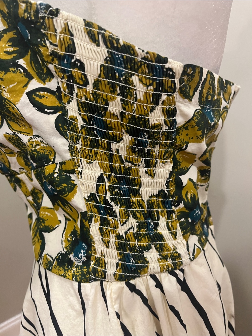 Girls from Savoy Anthropologie Floral Halter/ Srapless Dress - Picture 7 of 12